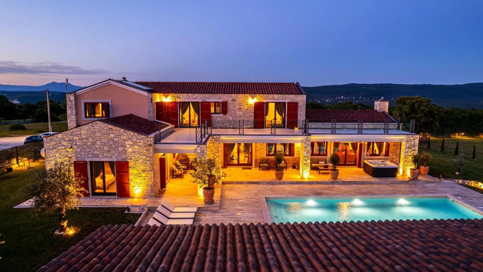 Villa Antea For 10 People Near Barban With Heated Pool 75 M2 - Welness & Large Garden Hrboki 0*,  クロアチア