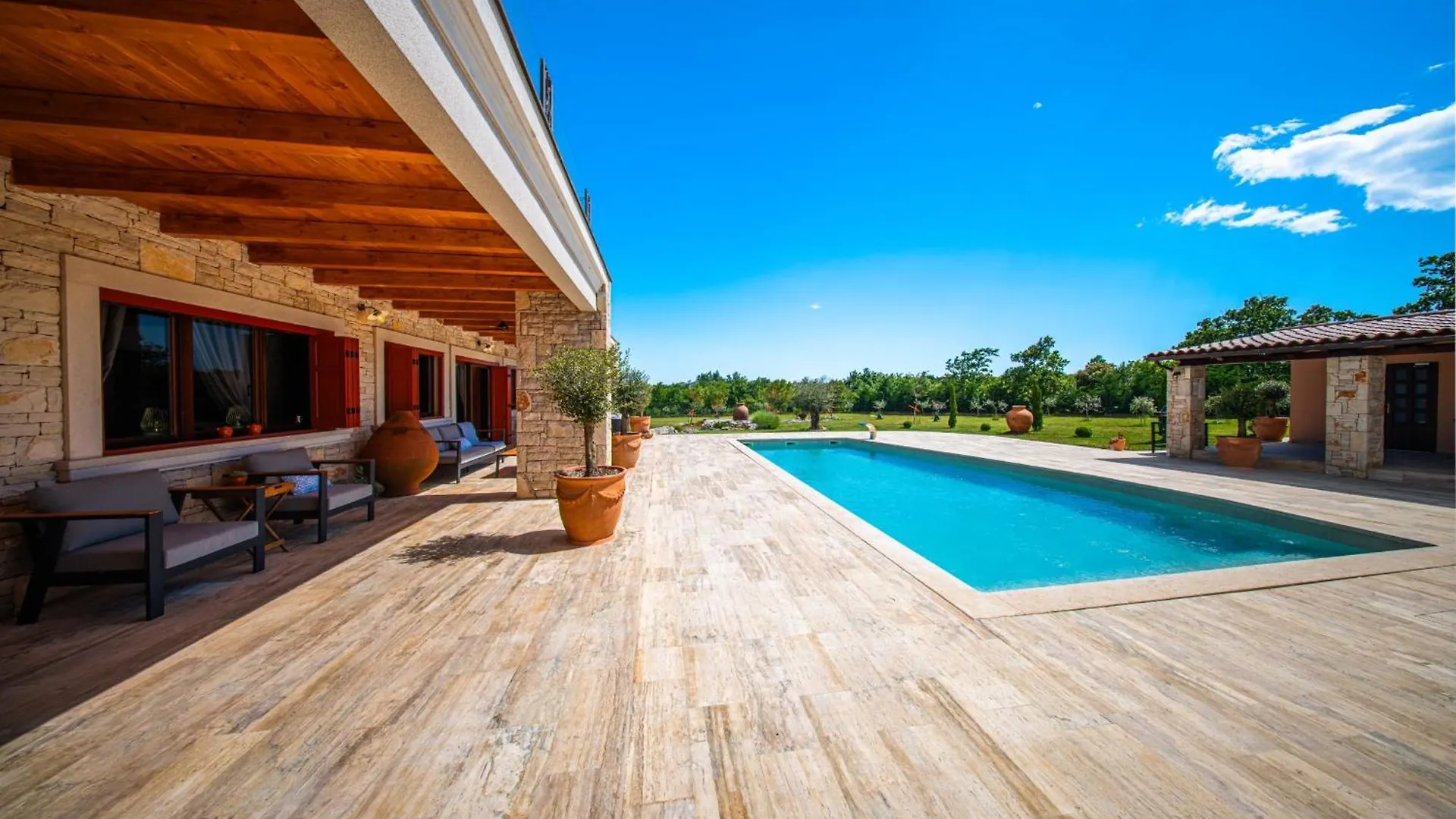 Villa Antea For 10 People Near Barban With Heated Pool 75 M2 - Welness & Large Garden Hrboki クロアチア